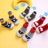 Autumn Winter New Towel Thickening Children's Floor Socks Baby Baby Toddler Shoes Rubber Sole Cartoon Tube Socks