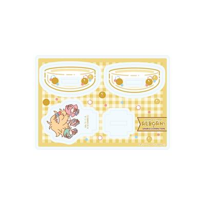 Katekyo Hitman REBORN X SANRIO CHARACTERS 10 Belphegor X Little Twin Stars [Collaboration Illustration] Swinging Acrylic Stand