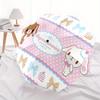 Sugarbunnies,Twins Automatic Folding Umbrella Simple 8 Rib Design, Bright Cartoon Pattern, Durable Iron Frame, Suitable For Travel, Outdoor,