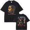 The Most Famous Kanye West Campus T-shirt for Unisex and Women Printed Cotton for Women Sports   Sleeve  for Summer Oversized Tops