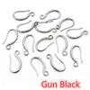 20pcs 19x10mm Rhodium Silver Gold Plated Earring Findings Earrings Clasps Hooks Fittings DIY Jewelry Making Accessories Earwire