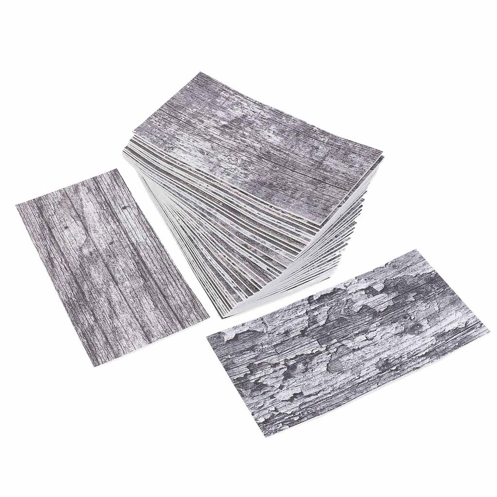 32PCS Tile Wall Stickers Vintage  PVC Foam Wall Decals Self Adhesive Brick Wall Panels for Home