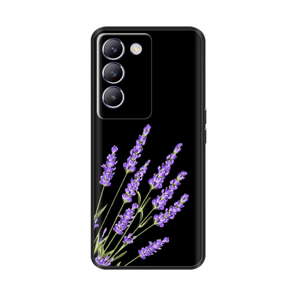 For Vivo V30 V40 SE Phone Case Shockproof Silicone Soft Bumper Cases For Vivo V40 SE V30 SE Luxury Painted Protection Back Cover