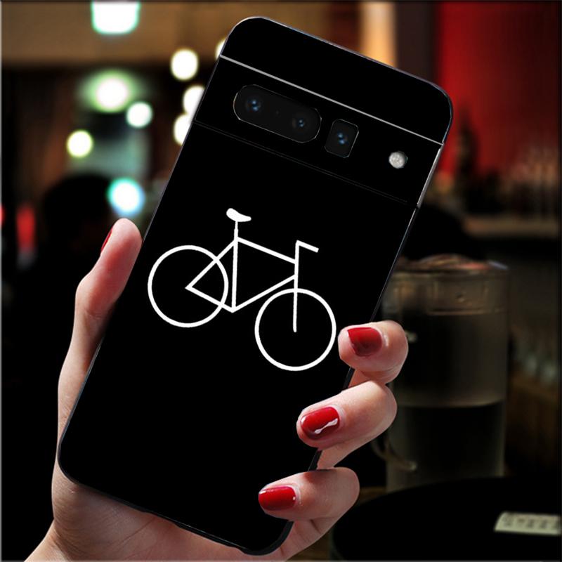 Phone Case For Google Pixel 10 9 Pro XL 9A 8 7 6 Pro Pixel 8A 7A 6A Pixel 8 7 6 5 BIKE CYCLING art