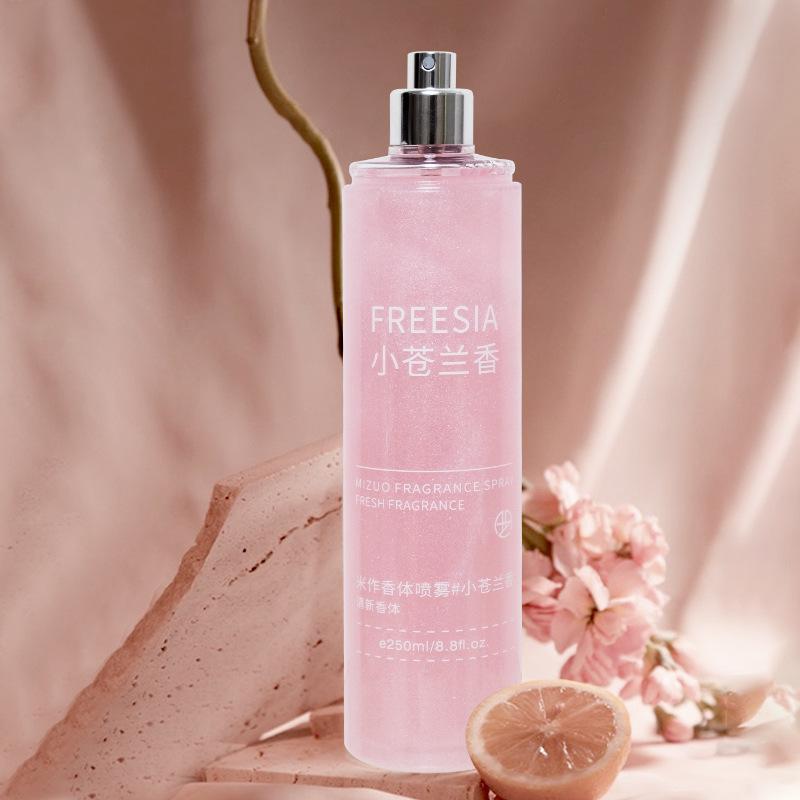 Body spray, Yulong tea perfume, silver mountain spring freesia, natural fresh and long-lasting fragrance