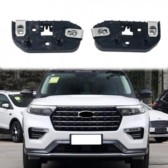 1Pair Front Bumper Reinforcement Bracket Retainer Support For Ford Explorer