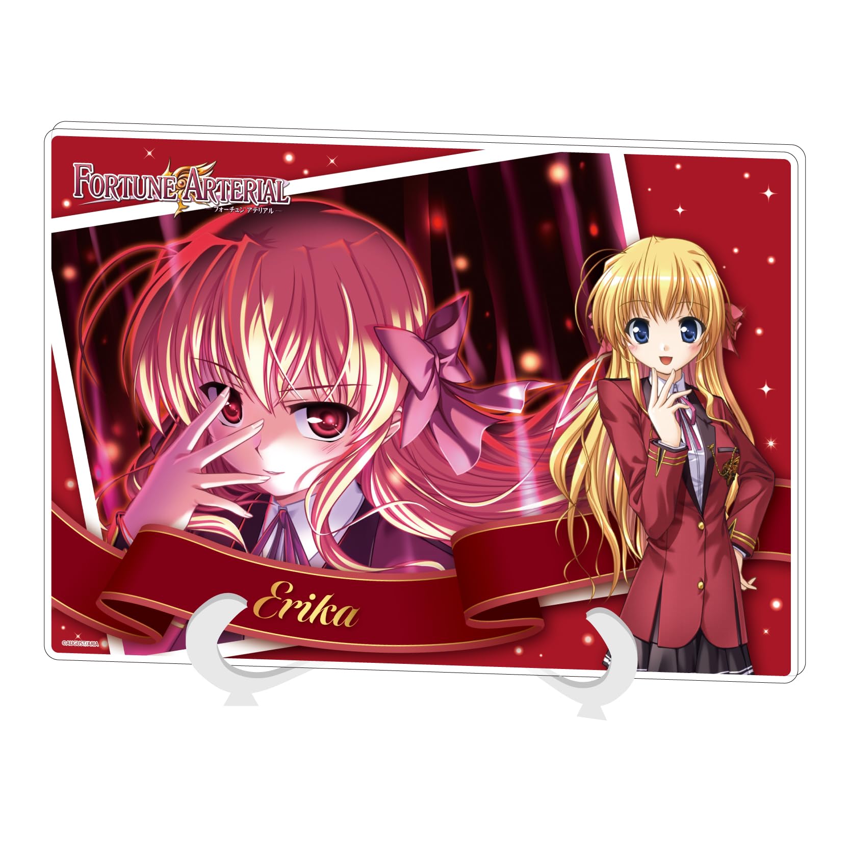 

FORTUNE ARTERIAL 02 Эрика Сэндо [Иллюстрация сцены] Акриловая художественная доска [Формат А5]
