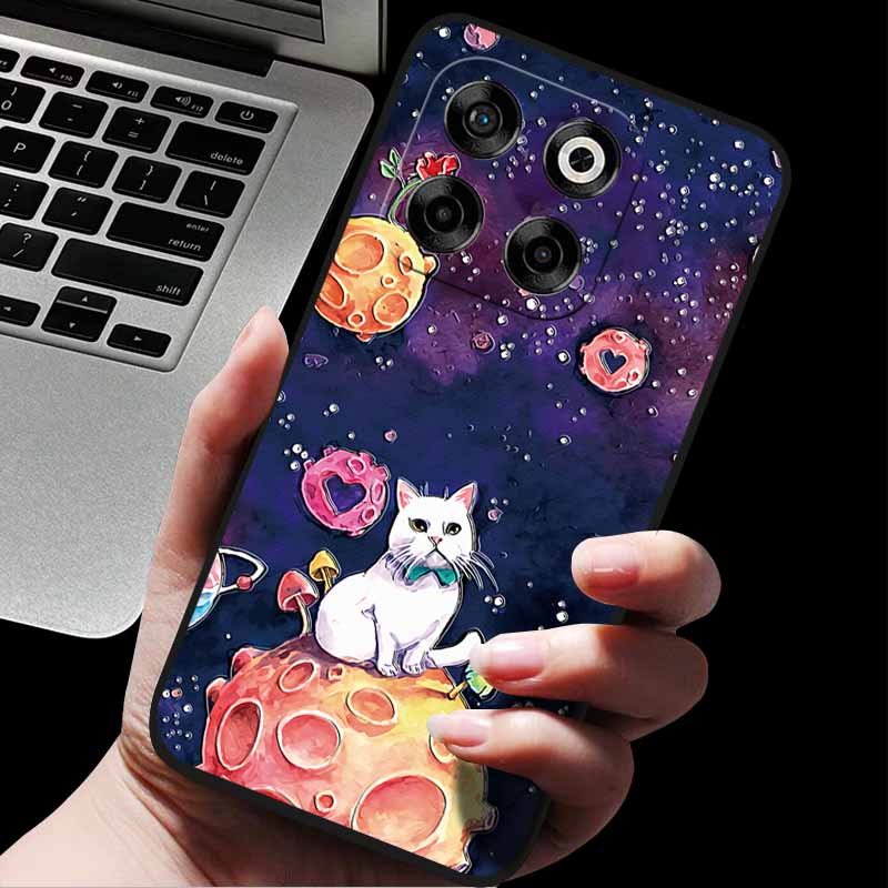 For ZTE Blade V70/Axon 70 3D Relief Flower Emboss Soft Silicone Back Cover For ZTE Nubia V70 Relief Emboss Case ZTE Blade V70 70