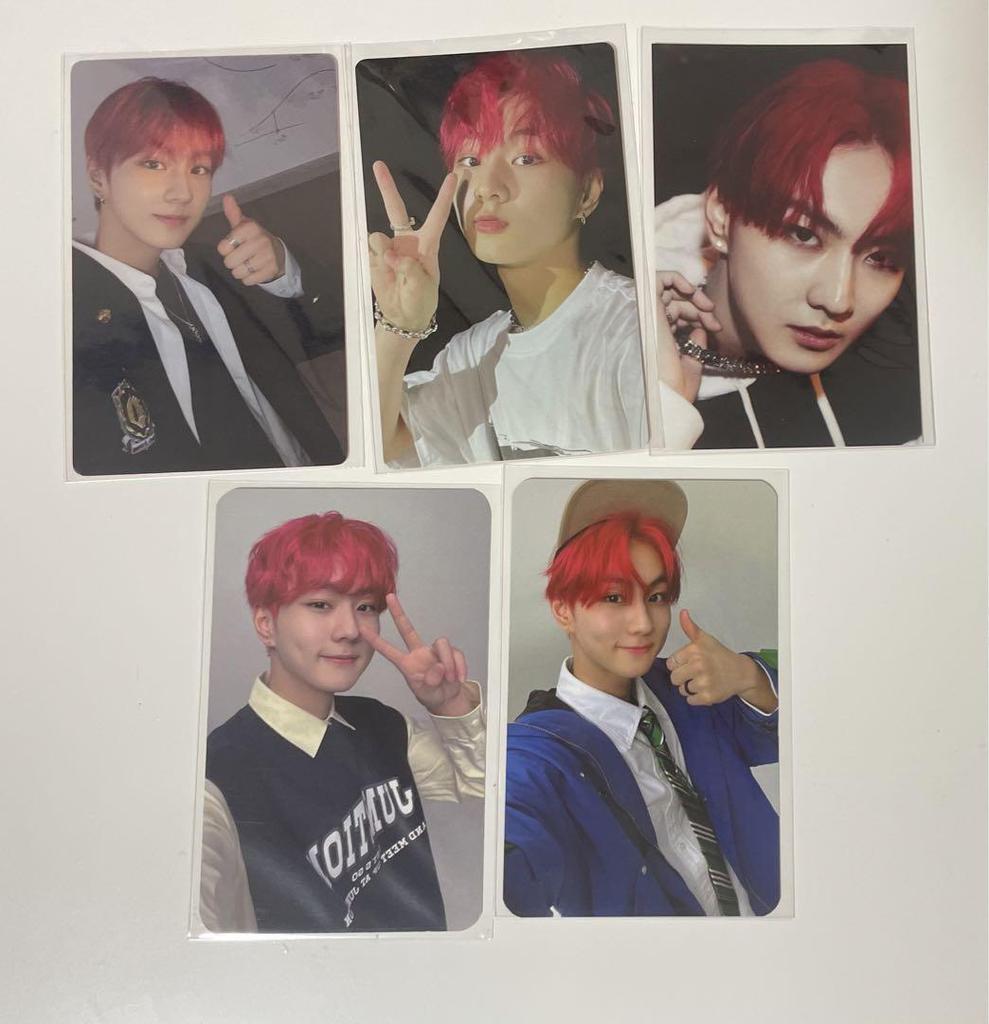 [USED] ENHYPEN Jungwon Manifesto Bonus LuckyDro Trading Card