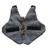 Rabbit Harness Gentleman Fabric Pet Vest Design Leashes Walking Safety Chest Strap