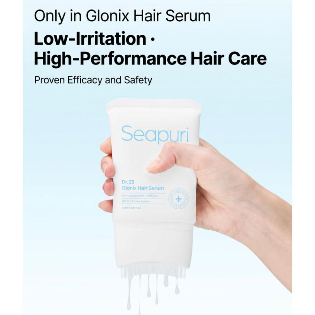 SEAPURI Glonix Hair Serum Essence Damaged Hair Care 100ml