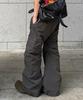 HOOVES Wide Straight Cargo Pants [Charcoal]