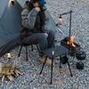 Adjustable Barbecue Desk Folding Table Portable Aluminum Alloys Folding Chair Outdoor Camping Desk Easy to Carry