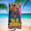 Grappige BoJack H-Horsemans Bath Towel Microfiber Soft Water Absorbing Breathable For Girl Kids Decorative Cartoon Beach Towel
