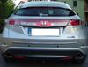 Honda Civic Viii Ufo Chrome Strip Chrome Tailgate