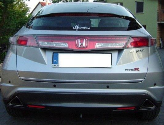 Honda Civic Viii Ufo Chrome Strip Chrome Tailgate