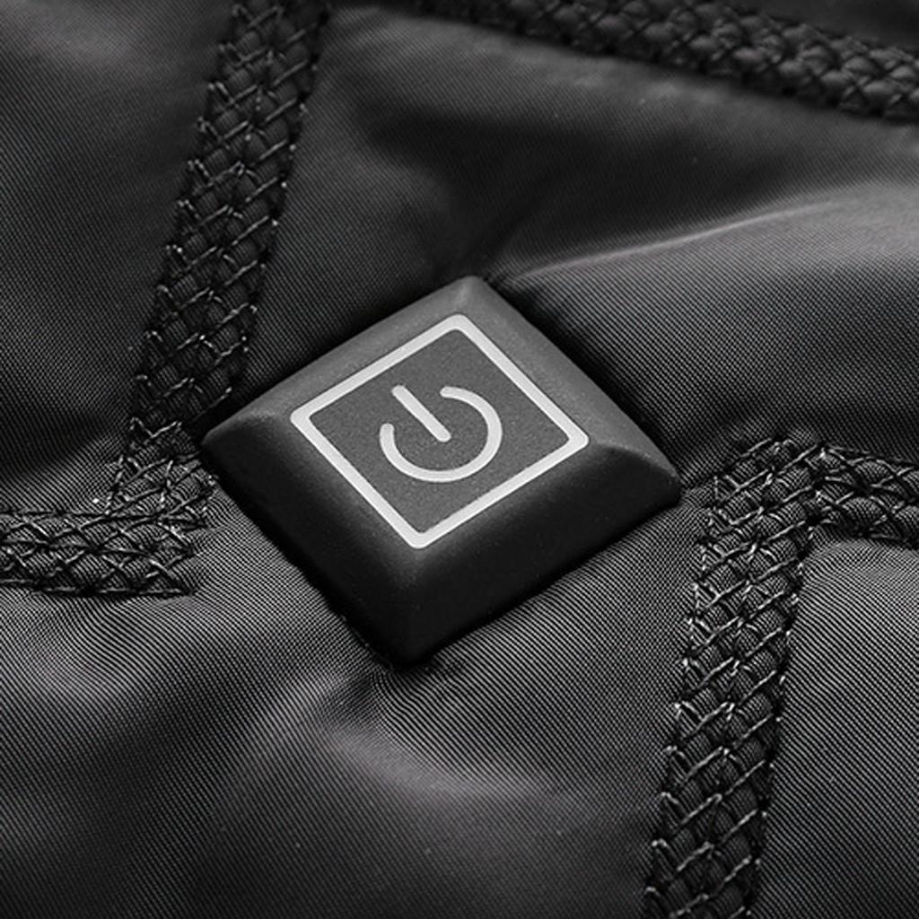 Outdoor Warm Clothing Heated For Riding Skiing Fishing Charging Via Heated Coat