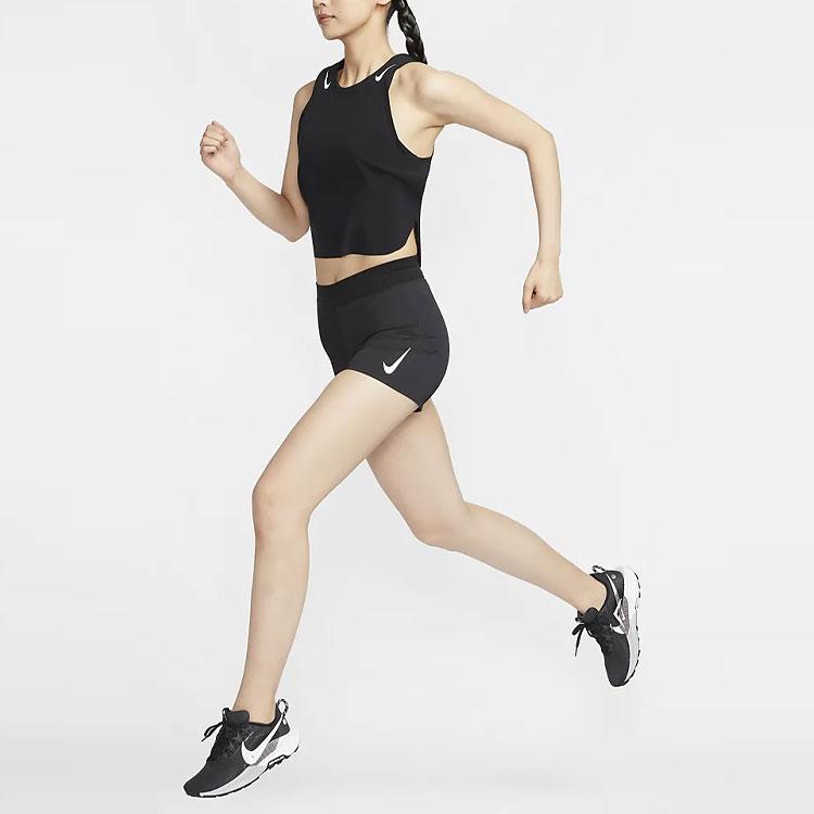 Nike Dri-Fit Aeroswift Quick-Dry Short Running Tank Top Women Tops FN2714-010