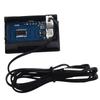12V Electronic Thermometer LED Digital Display Thermometer Fish Tank Refrigerator Water Temperature Gauge With Waterproof
