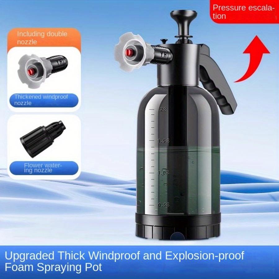 High-Pressure Foam Spray Bottle for Car Wash - Durable Plastic, Essential Auto Maintenance Tool