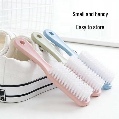 Multi-functional Soft Bristle Clothes & Shoe Brush for Laundry, Bathroom & Cleaning Use