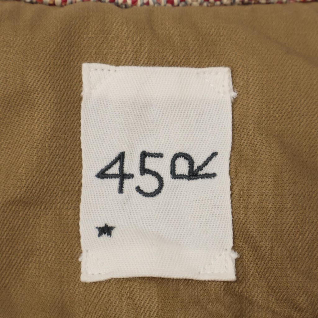 45R 25 Years Old NicoMiko Tweet Flower Annie Jacket Jacket RedUsed