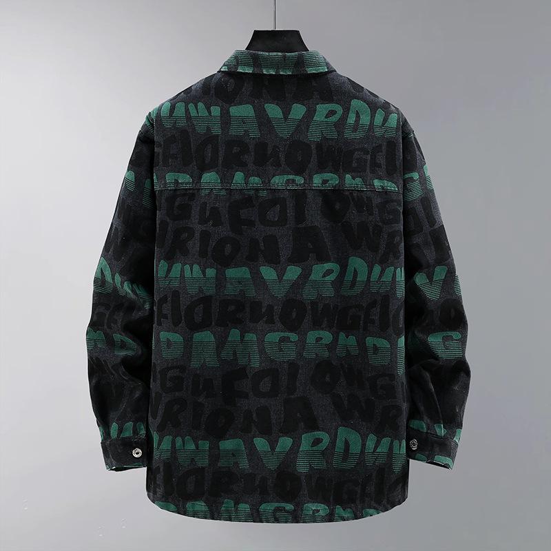 Automne hommes grande taille veste en jean lâche jeunesse grosse veste Plus gros Hip Hop 4XL-12XL