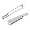 10Pcs Metal Iron Clevis Chuck Pull Rod Connectors Clamp Horn Alloy Screw Accessories Kit for Aircraft Car Model