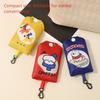 Portable Cartoon Storage Bag Foldable Travel Organizers For Underwear Accessories Multipurpose Polyester Shopping Toted