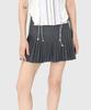 MARINE SERRE (W) Regenerated Tailoring Pleated Skirt Grey Regenerated Tailoring Pleated Skirt Gr50 Grey