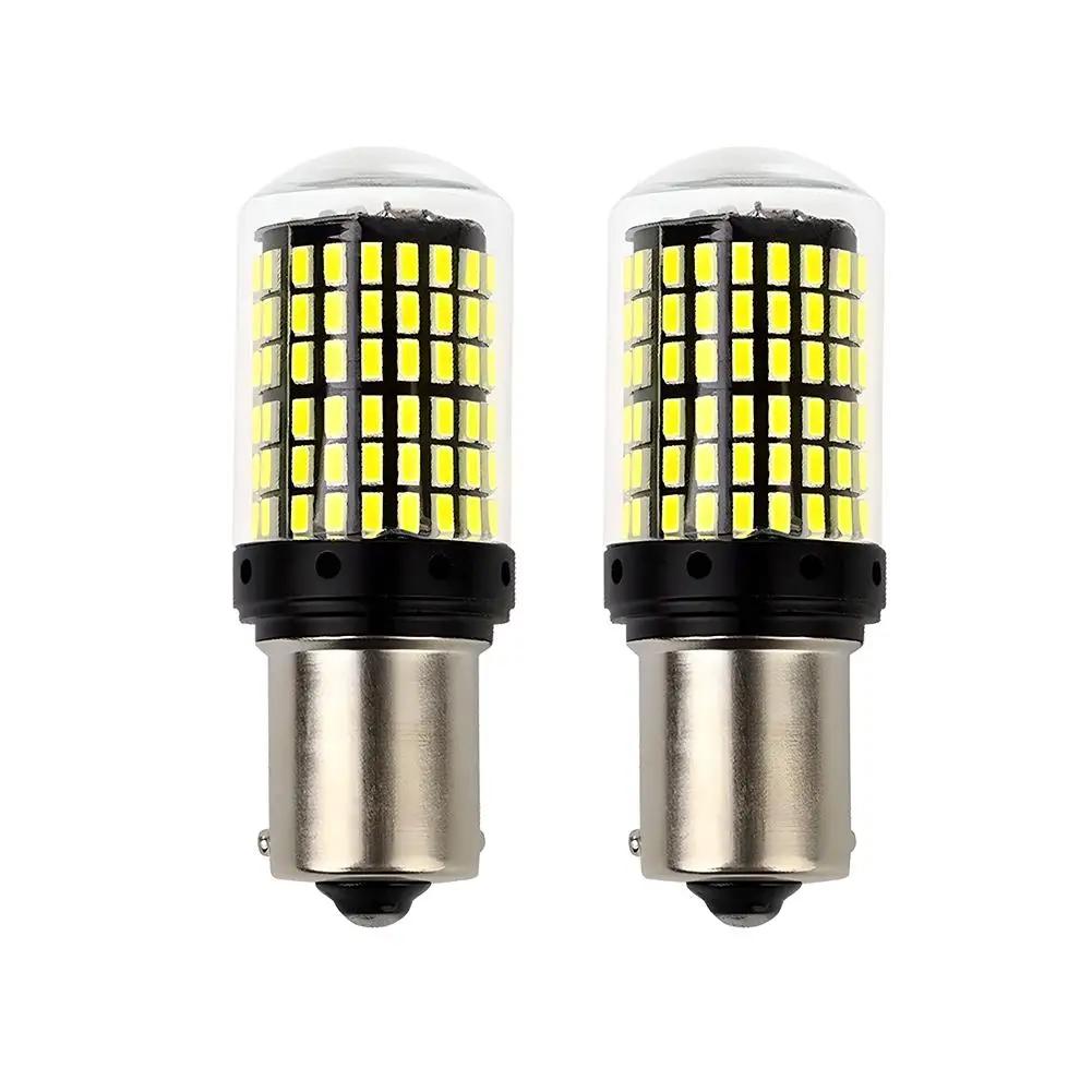 2Pcs Bulbs 3014-144SMD Led Lamp For Turn Signal Light 1156 1157 7440 7443 3156 X5B4