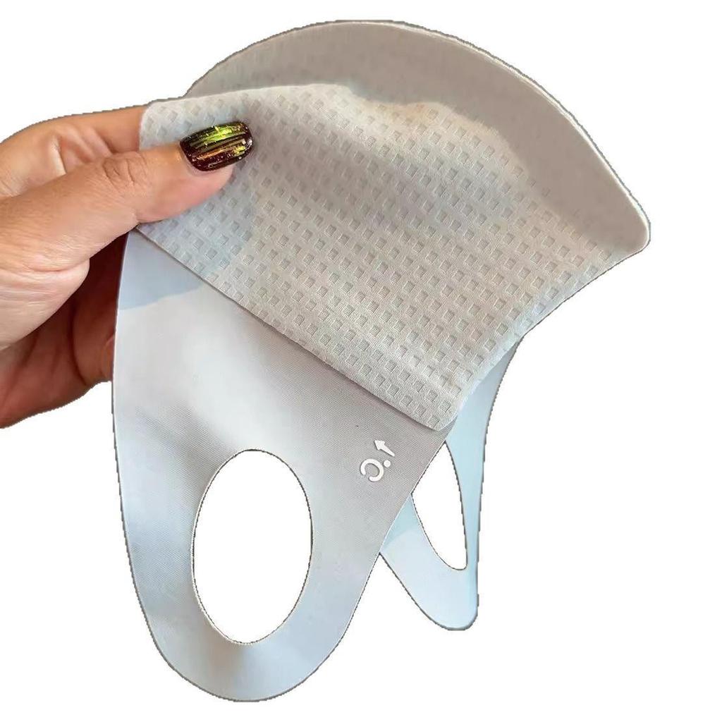 Women's 3D Ice Silk UV Protection Face Mask with Eye Corner Coverage for Summer.