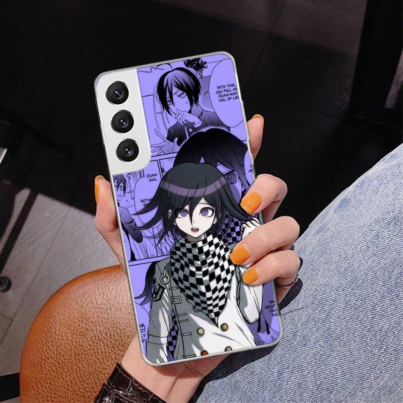 Danganronpa Kokichi Ouma Phone Case For Samsung Galaxy S24 S25 Edge S26 Ultra S23 S22 S21 Plus S20 FE + Personalized Print Cover