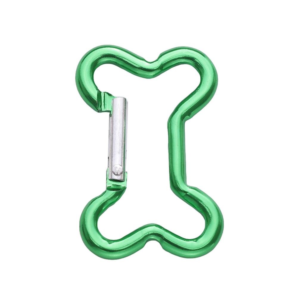 1pc Mountaineering Buckle Love Star Buckle D-Shaped Buckle Color Backpack Buckle Aluminum Keychain DIY Accessories