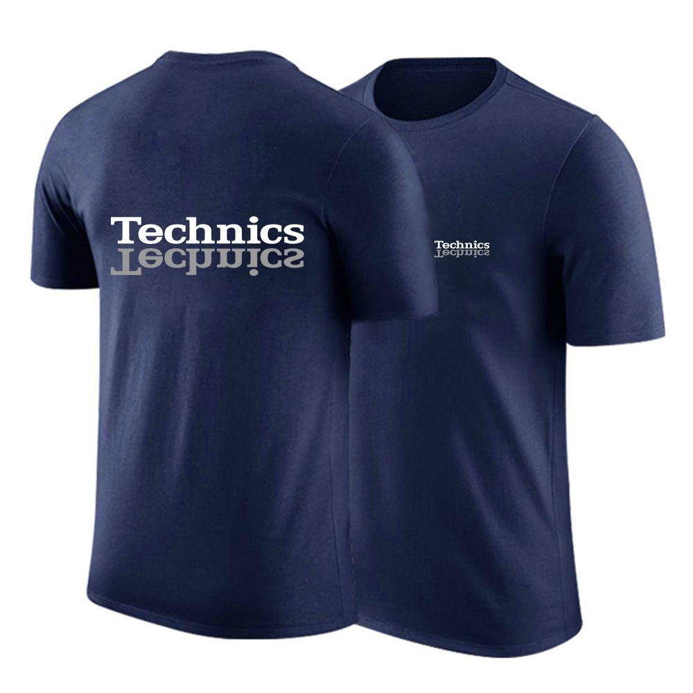 2025 Summer Unisexs Streetwear Fashion Colorful Attractive Top Technics Dj 1200 Logo Print Loose Versatile Short Sleeve Tshirt