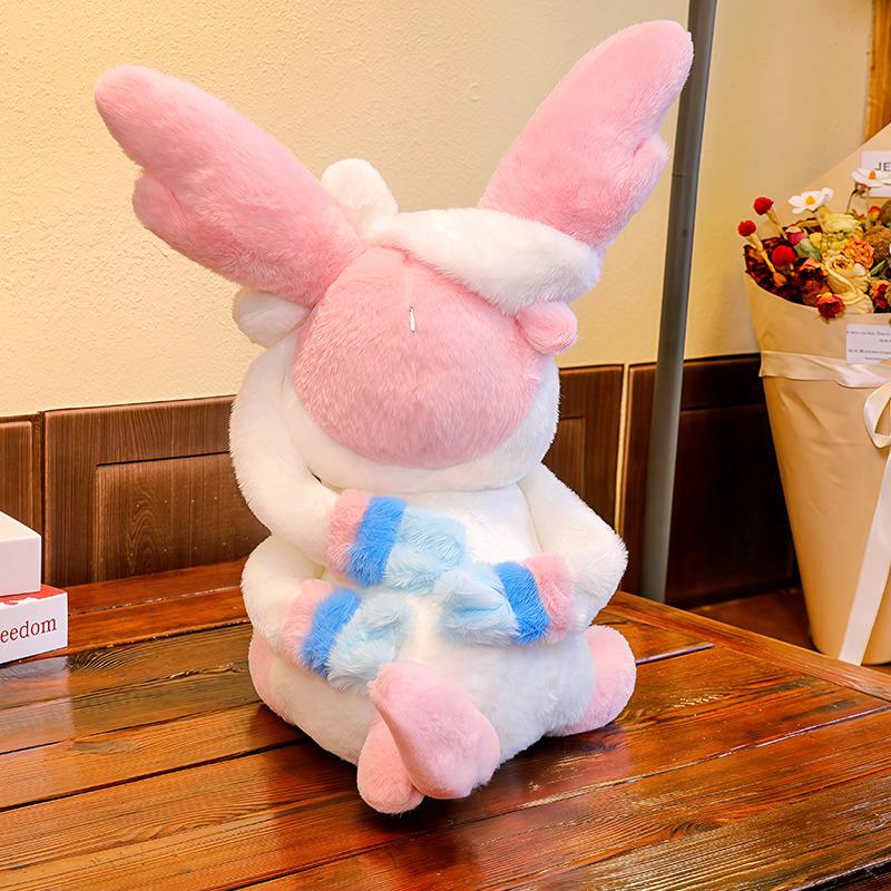Pokémon Sylveon Plush Toys Pillow Cartoon Umbreon Plushie Anime Birthday Eevee Kawaii Doll Stuffed Gift For Adult Xmas