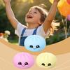 Colorful Dumpling Squishy Stress Relief Balls With Steamer Reusable Rebound Squeeze Reliever Toys Dough Ball Home Office Gifts