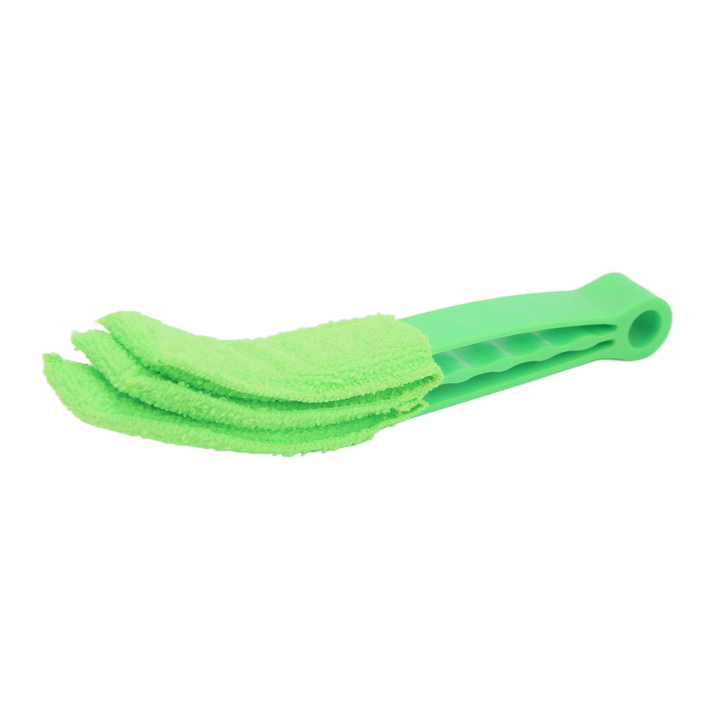 Car Vent Duster Multipurpose Cleaning Microfiber Cloth Tool for Window Leaves Blinds Shutter Fan