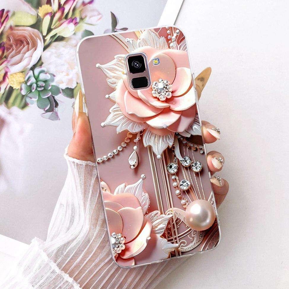 Clear Casing For Samsung Galaxy A8 Plus 2018 SM-A730F Phone Case For Samsung A8 Plus 2018 Cover Cute Fashion Funny Cool Painted