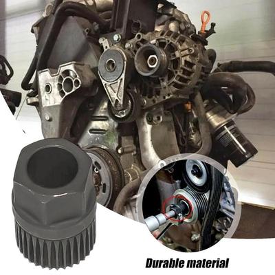 Generator Pulley 33 Teeth Removal Tool Vehicle Pulley Removal Alternator Tool High Strength Compact Hand Operated Accessories