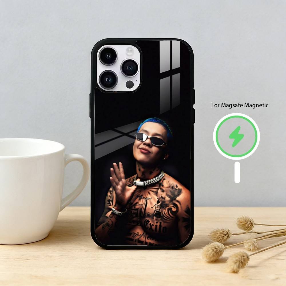 Blessd Cantante Rapper Phone Case For iPhone 17,16,15,14,13,12,Plus,Pro,Max For Magnetic Wireless Charge