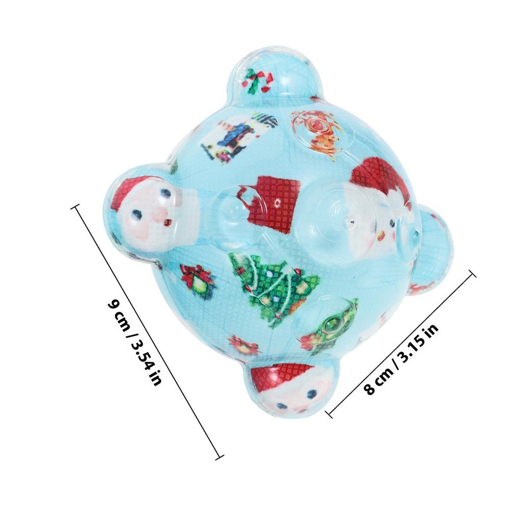 Cat Chewing Ball Long-Lasting Tpr Material Unique Design Christmas Gift Indoor Kitten Chewing Ball Cat Balls Kitten Toys