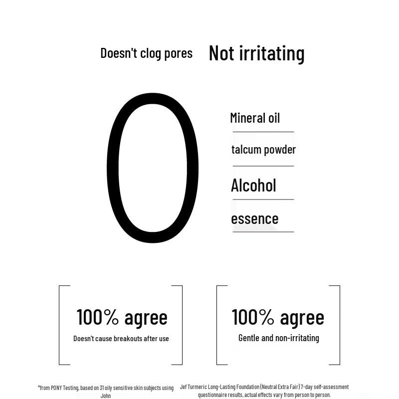 John Jeff Turmeric Long-Wear Liquid Foundation