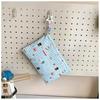 2025 Girls' Embroidered Solid Color Grid Shoulder Bucket Bag - Fashionable Outdoor Crossbody