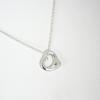 [Used] TIFFANY/Tiffany 925 Open Heart Pendant/Necklace/j64-3