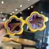 New Flower Shaped Childrens Sunglasses UV400 Protection Fashion Shades for Baby Girl Photography
