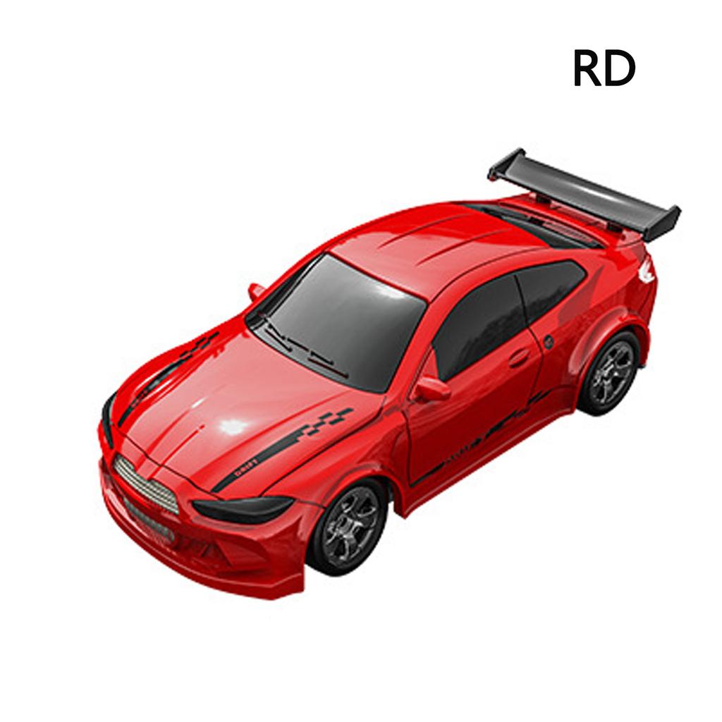 1/64 RC Drift Car Racing Remote Control Desktop Full Scale Drift Car 4WD Mini Children's Toy with Light