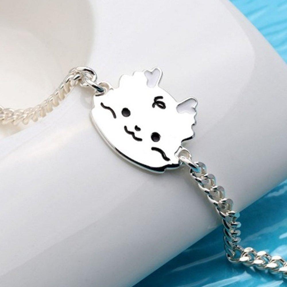 

[As Little] Children s Silver Bracelet Silver 925 Kids Toddler Baby Chain