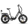 Electric Bicycle Foldable Rattan LF Pro 20" 750W Motor City Electric Bike 48V 18AH Dual Disc Brake Max Load 150Kg Shimano 7 Speed