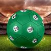 Maccabi-Haifa Indoor Soccer Ball Colorful All Ages Size 5 Machine Stitched PVC Competition Ready Durable High-Bounce